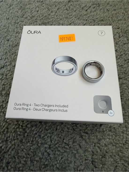 Oura Other - Oura Ring 4 Smart Ring — Silver Size 7